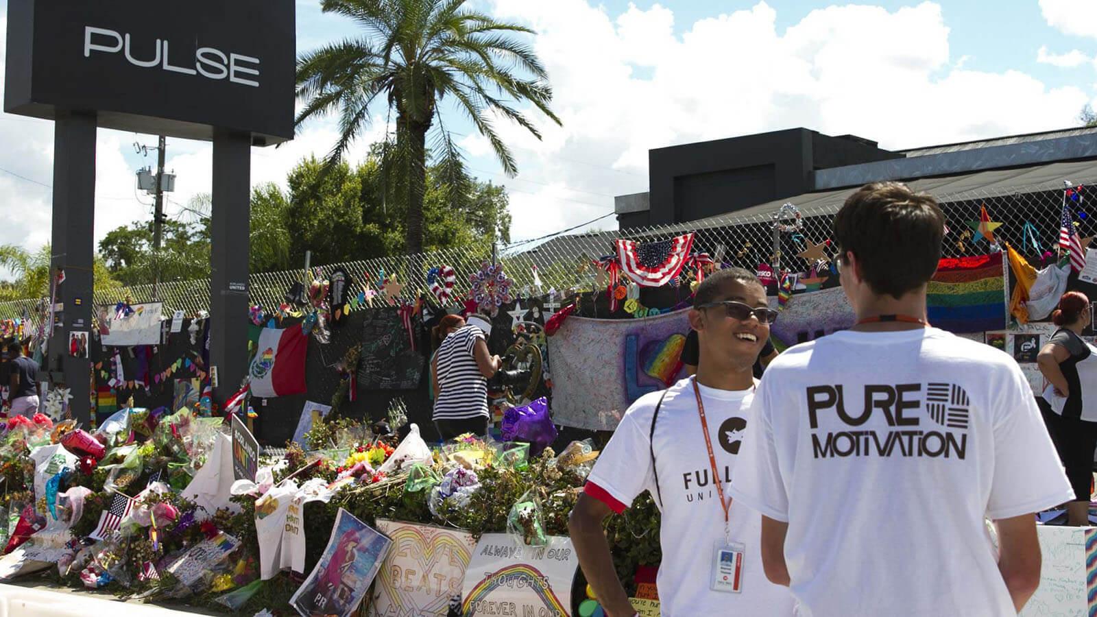 Pure Motivation Volunteers with Critical Mass in Support of PULSE Victims - Hero image