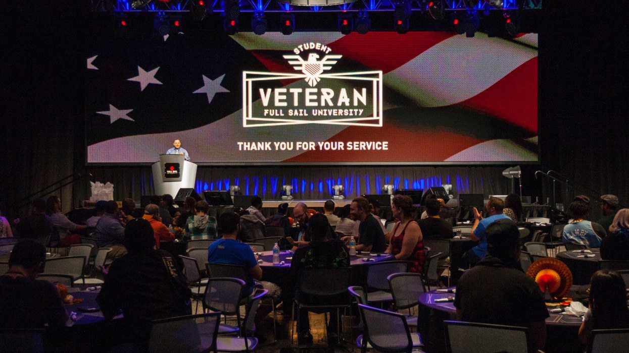 Student Veterans Honored with Thanksgiving Feast - Hero image