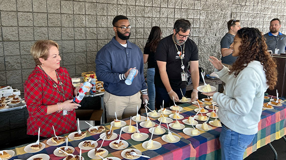 Featured story thumb - The pie day tradition continues at full sail mob