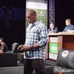 Cam Newton Plays in a Madden NFL 15 Tournament on Campus - Thumbnail
