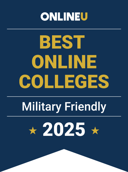 2025 Online U Military Friendly Badge